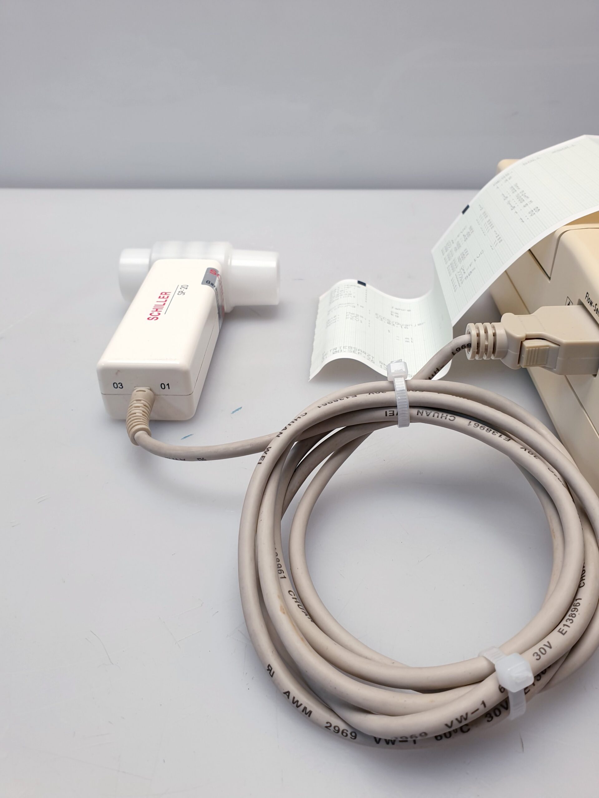 Schiller Spirometer / Lungenfunktionsmessgerät Spirovit sp-1 – Bild 5