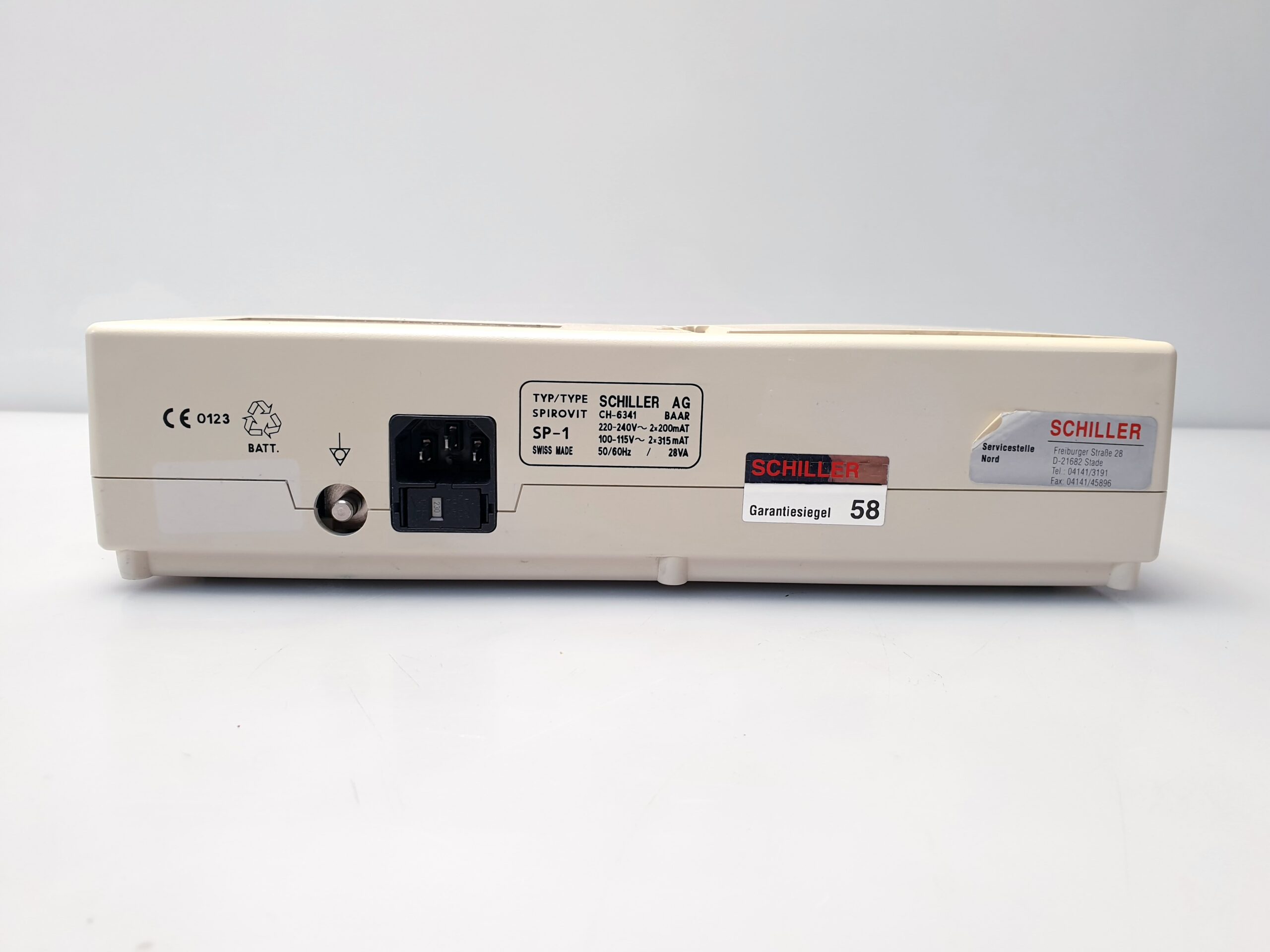 Schiller Spirometer / Lungenfunktionsmessgerät Spirovit sp-1 – Bild 9