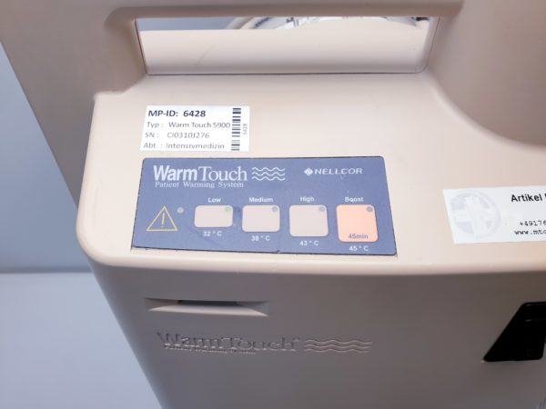NELLCOR WARM 501-5900 TOUCH PATIENT WARMING UNIT – Bild 6