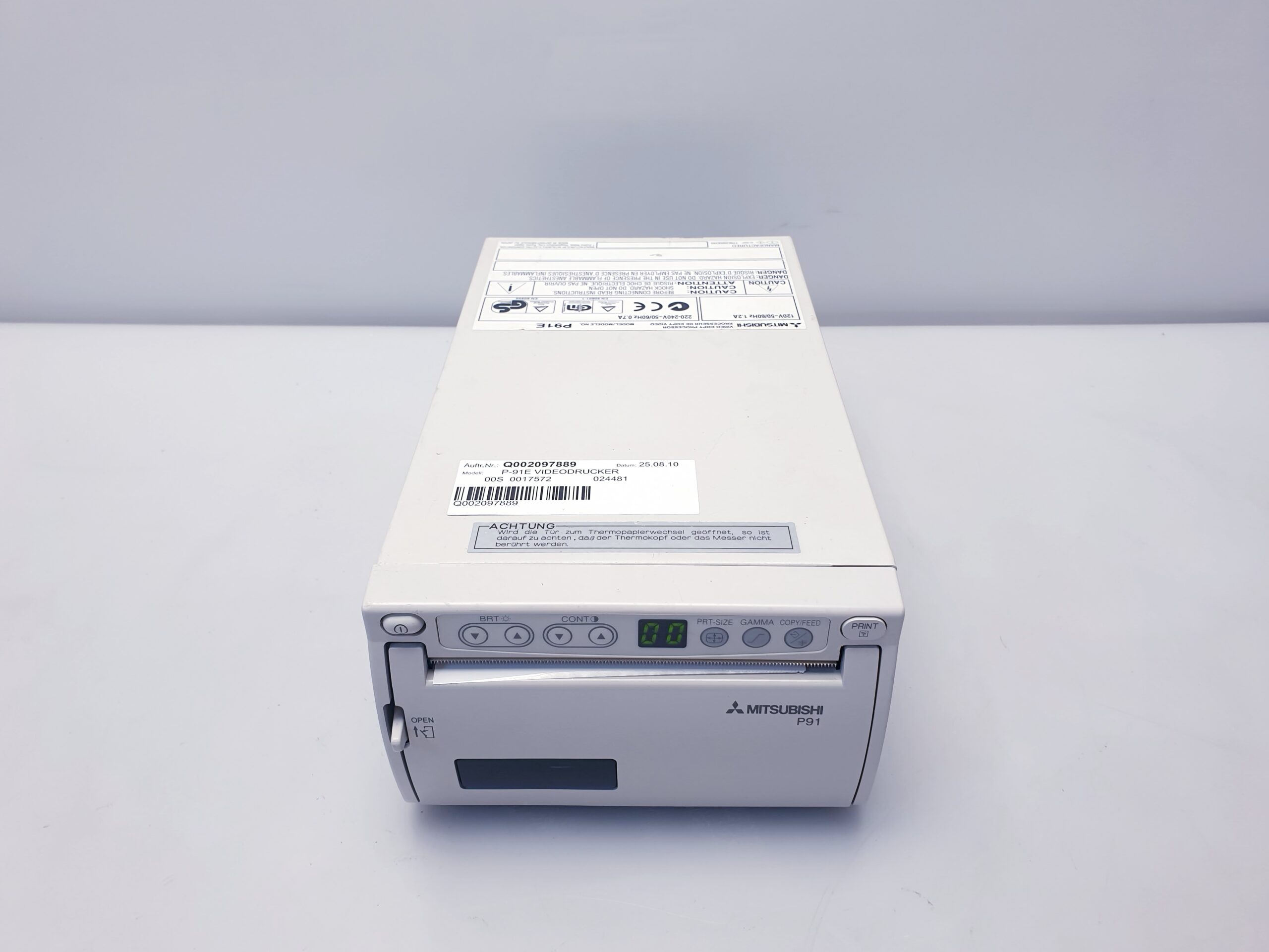 Mitsubishi P91 – P 91 SW Printer für Ultraschallgerät – Bild 20
