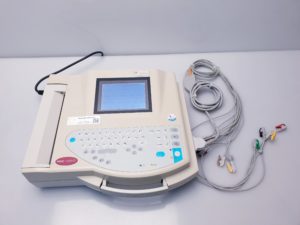 GE MAC 1200ST // 1200 ST EKG Gerät mit Ableitungskabel