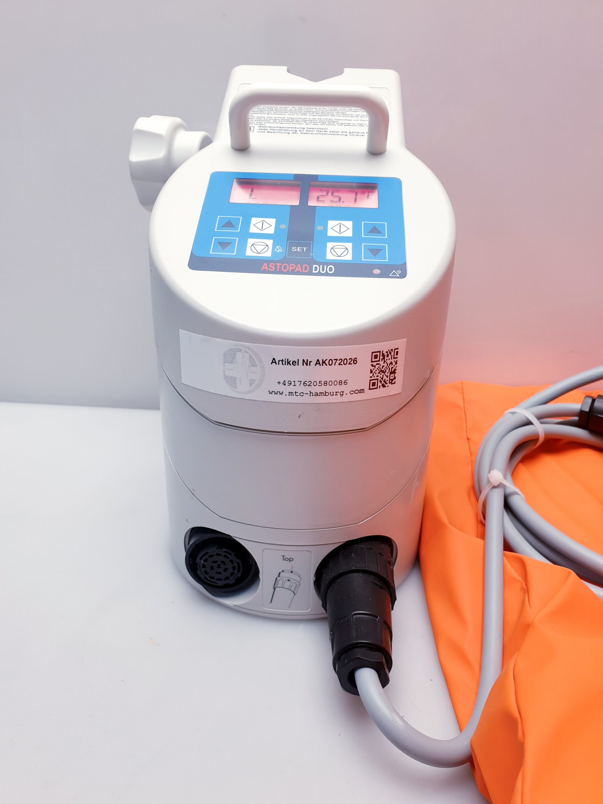 Stihler Astopad DUO 120 COV070 Patient Warmer - Stihler Electronic - Steuergerät mit Wärmematte – Bild 4