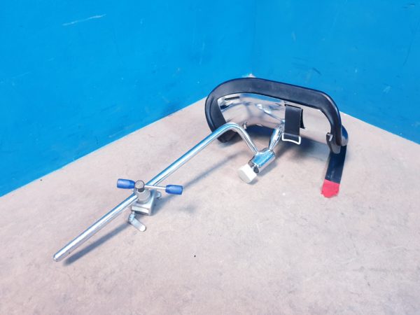 Maquet 2x Beinhalter Beinschale Beinauflage  mit Befestigung und Posterung – Bild 5