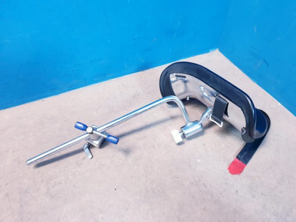 Maquet 2x Beinhalter Beinschale Beinauflage  mit Befestigung und Posterung – Bild 6