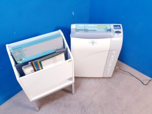 Fujifilm Fuji FCR CAPSULA X  Speicherfolien Lesegerät Scanner CR-IR 357
