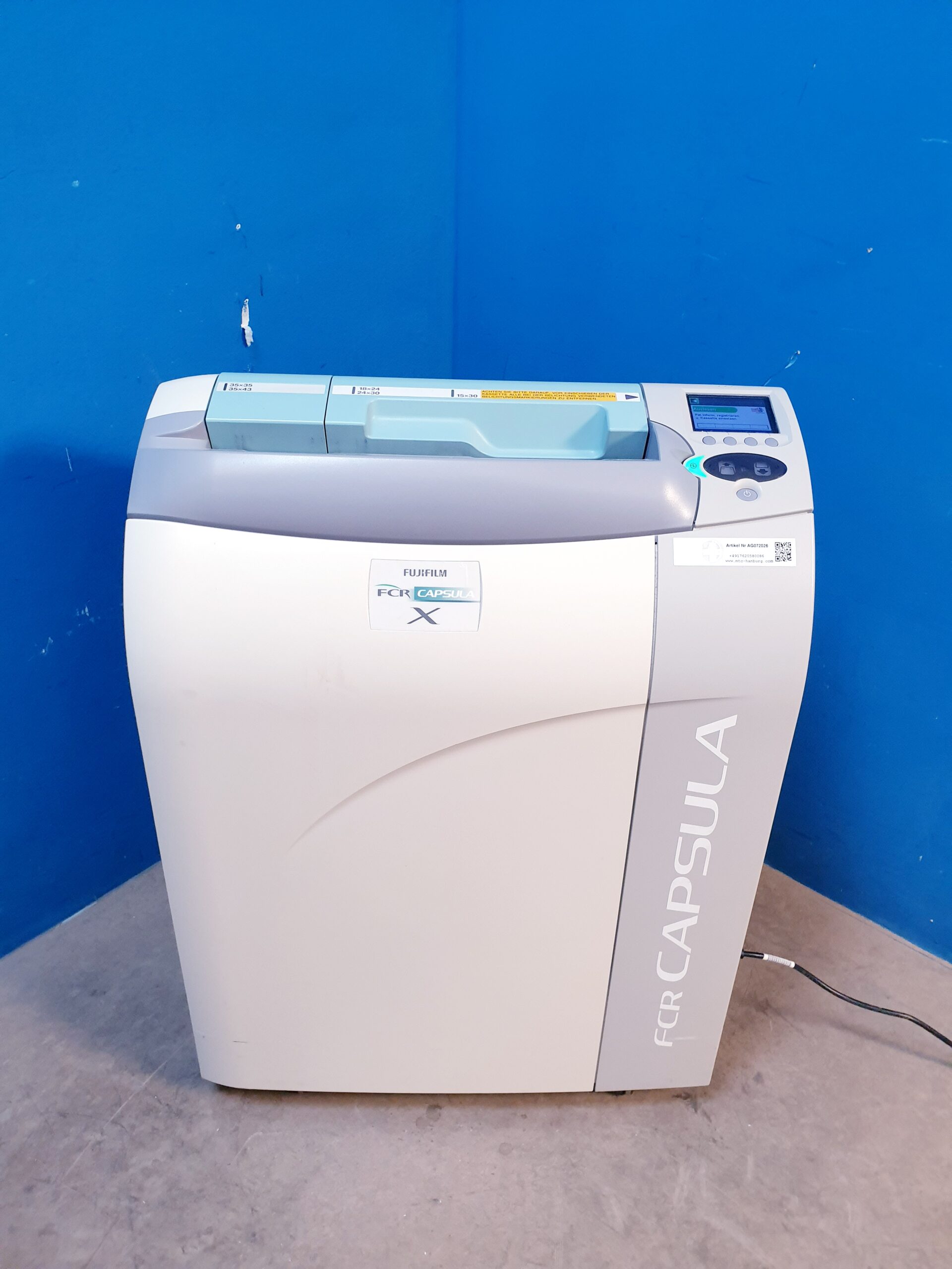 Fujifilm Fuji FCR CAPSULA X Speicherfolien Lesegerät Scanner CR-IR 357 – Bild 7