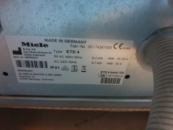 Olympus ETD4 basic GA Endoskop-Waschmaschine  DOM 2015 – Bild 13