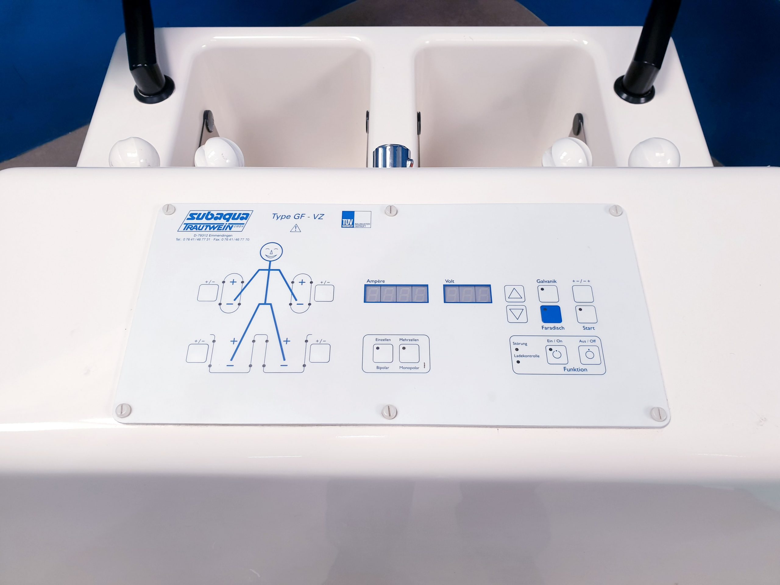 Trautwein GI-VZ Vier-Zellen-Bad // Cell Galvanic Bath – Bild 15