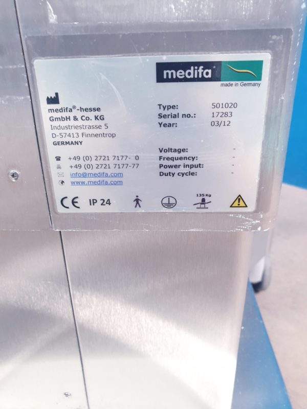 Medifa Mat 5000   Ref - 501020 - OP-Tisch Fahrbar -Liege – Bild 12