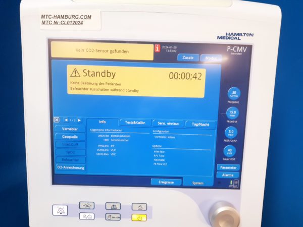 HAMILTON MEDICAL G5 – Bild 8