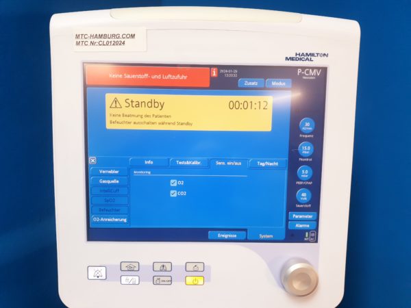 HAMILTON MEDICAL G5 – Bild 9