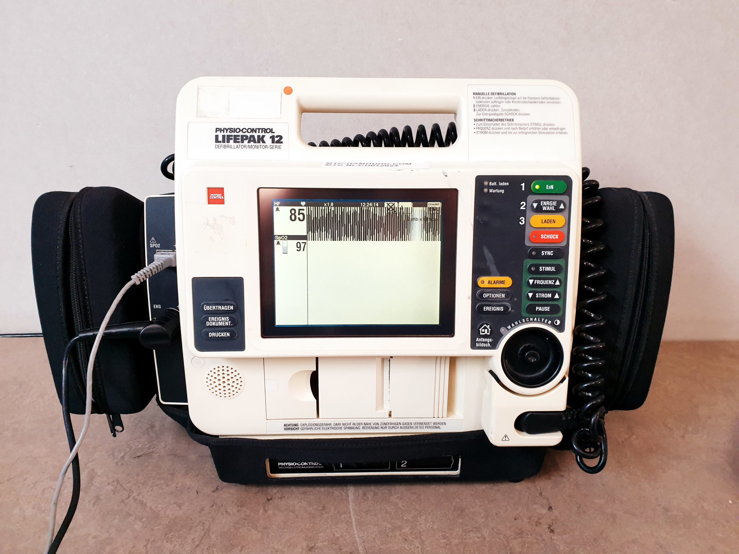 Medtronic  Lifepak 12 Defi Defibrilator