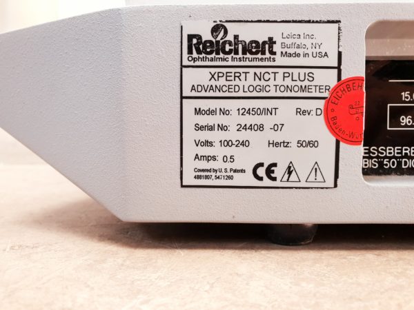 Reichert Leica 12450 Xpert NCT Plus Advanced Logic Tonometer - Image 9