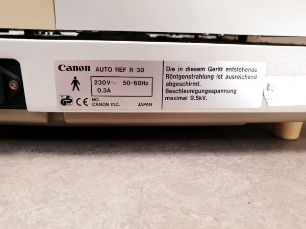 Canon Auto ref R-30 Autorefractormeter - Autorefraktometer - Image 9