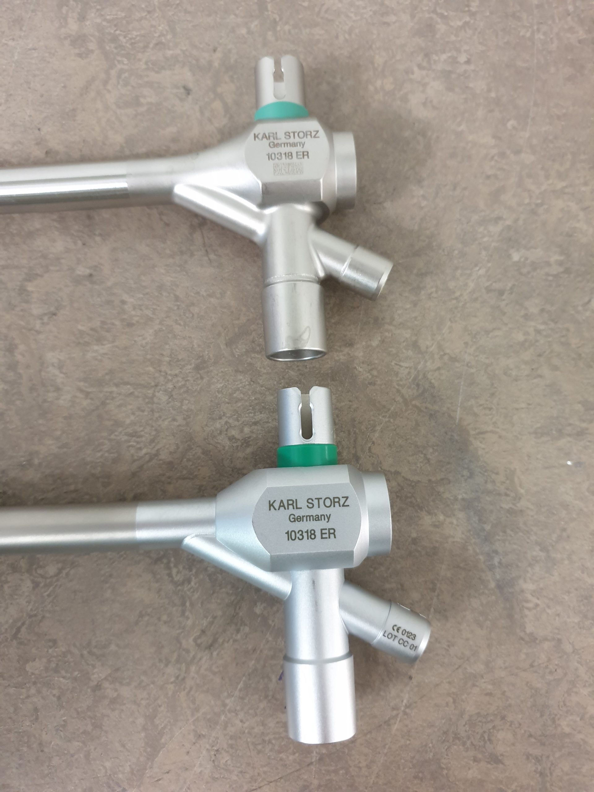 Karl Storz 2 x 10318 ER KARL STORZ 10318 B Bronchoscope Tube - Starre endoskopie – Bild 7