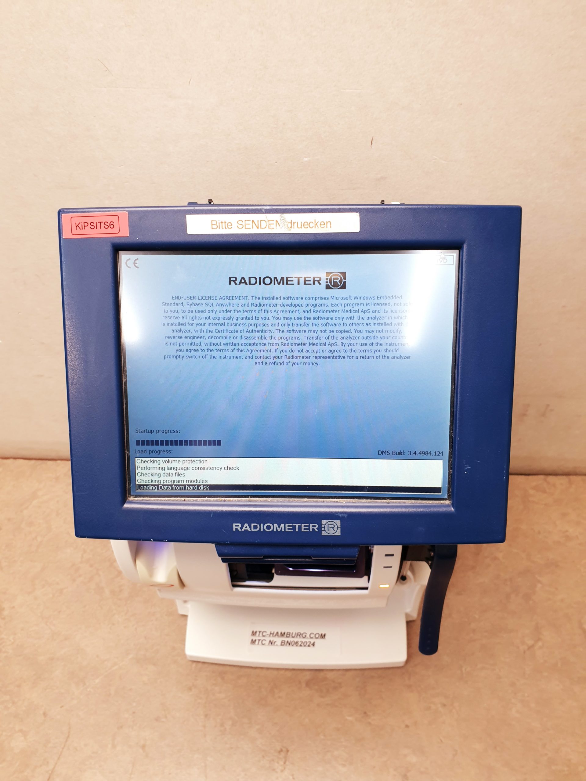 Radiometer Typ ABL90 flex Blutgasanalysegerät - – Bild 2