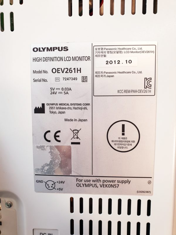 Olympus 190 System CV-190 - CLV190 -CF-H190I - GIF-H190 – Bild 24