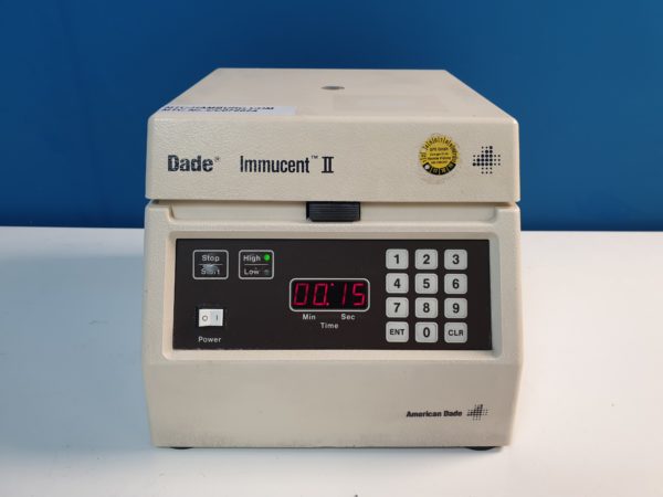 Dade Immucent II Zentrifuge – Bild 3