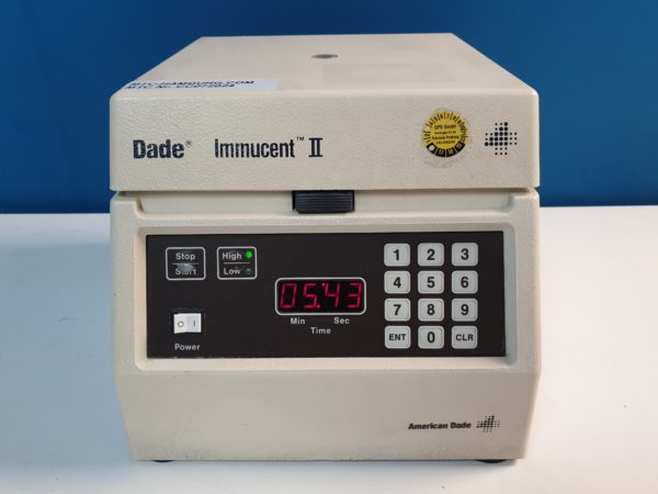 Dade Immucent II Zentrifuge – Bild 5