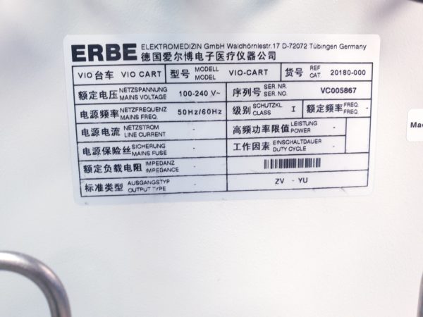 Erbe Vio 300D + VEM2 + IES2 - HF Gerät – Bild 20