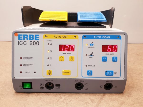 Erbe ICC 200 mit Fußschalter - HF Gerät