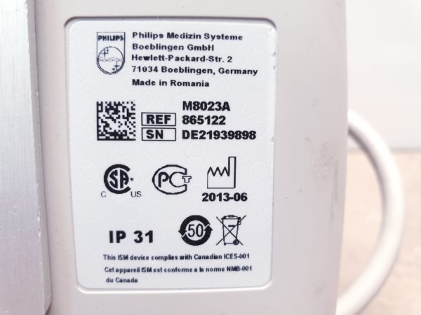 Philips IntelliVue X2 Vital Sign Monitor + 865122 M8023A Ladegerät + Kabel – Bild 12