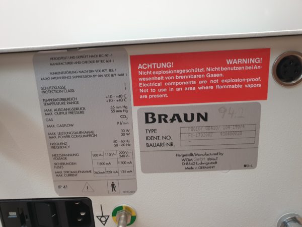 BBraun PG010  CO2 Insufflator – Bild 7