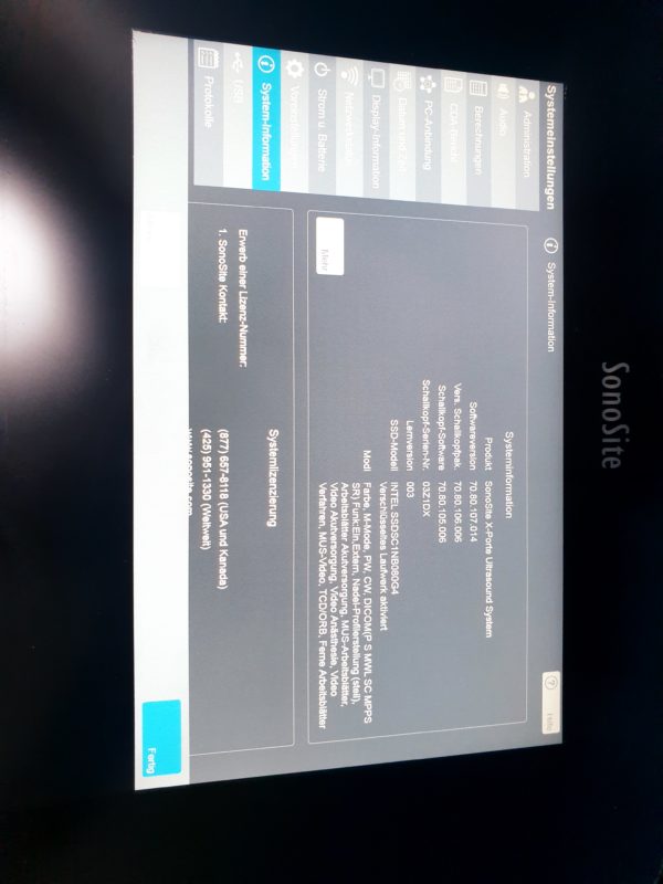 Fuji Sonosite X Porte Ultraschall + HFL38xp + C60xp + P21xp - Image 6