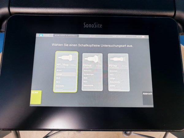 Fuji Sonosite X Porte Ultraschall + HFL38xp + C60xp + P21xp - Image 8