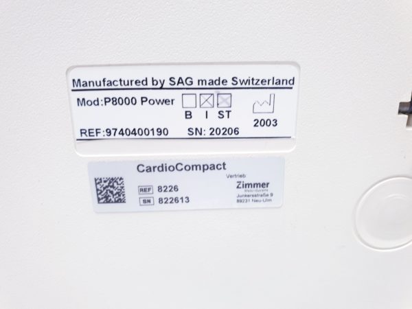 Zimmer Cardiocompact P8000 Power EKG – Gerät - Image 17