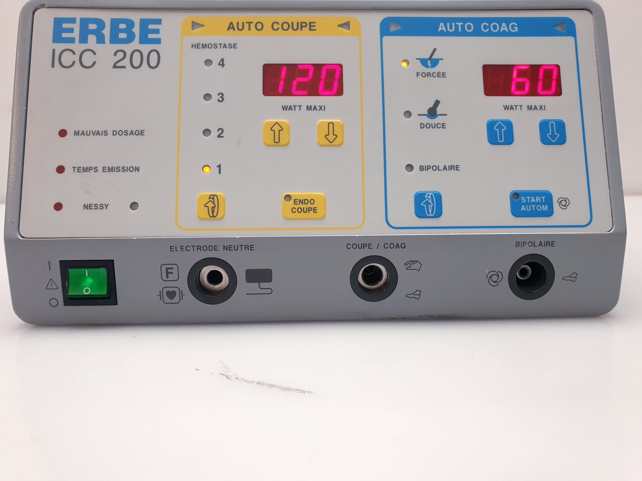 Erbe ICC 200 E IC200 E ICC200 ICC 200 E Erbotom HF-Gerät mit Endocut – Bild 6