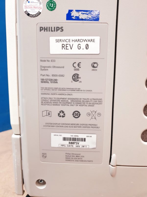 Philips Kardiomaschine IE33 + C5-1 + L9-3 + S5-1  DOM 2011 Vollausgestattet - Image 18