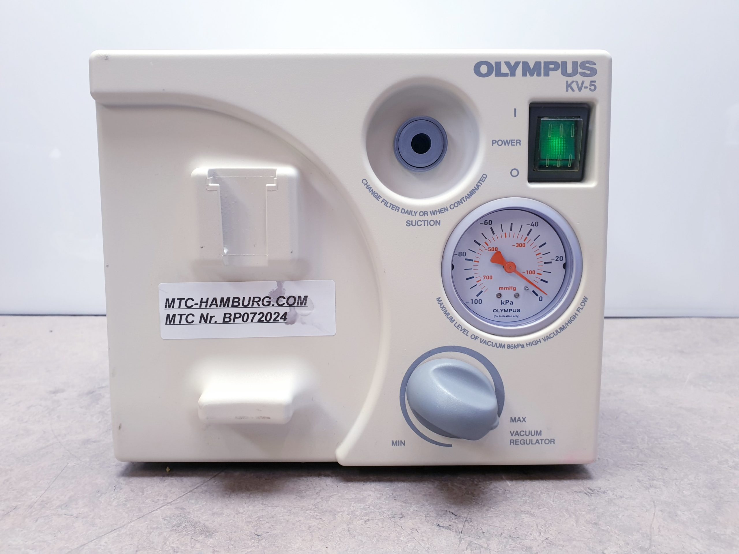 OLYMPUS KV-5 Endoskopie und chirurgische Absaugung Saugpumpe – Bild 3