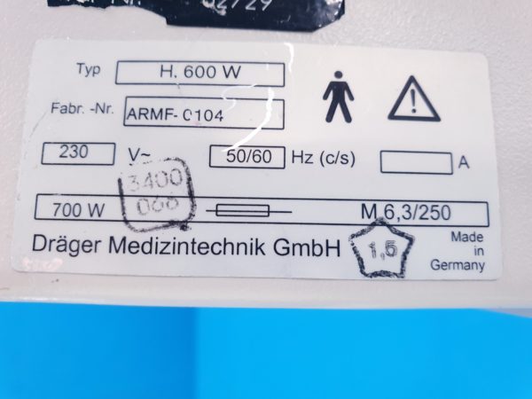 Dräger Babytherm 8000 fahrbare Reanimationseinheit für Neugeborene mit Wärmestrahler – Bild 17