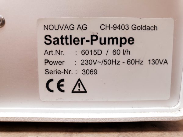 Nouvag Satter Pumpe 6015D - Image 8