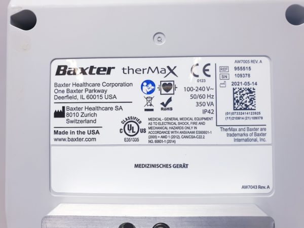 Baxter TherMax Blutwärmer DOM 2021 - Image 9