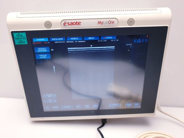 Esaote MyLabOne  Farbdoppler + SL3323 Linear Sonde + Netzteil – Bild 5