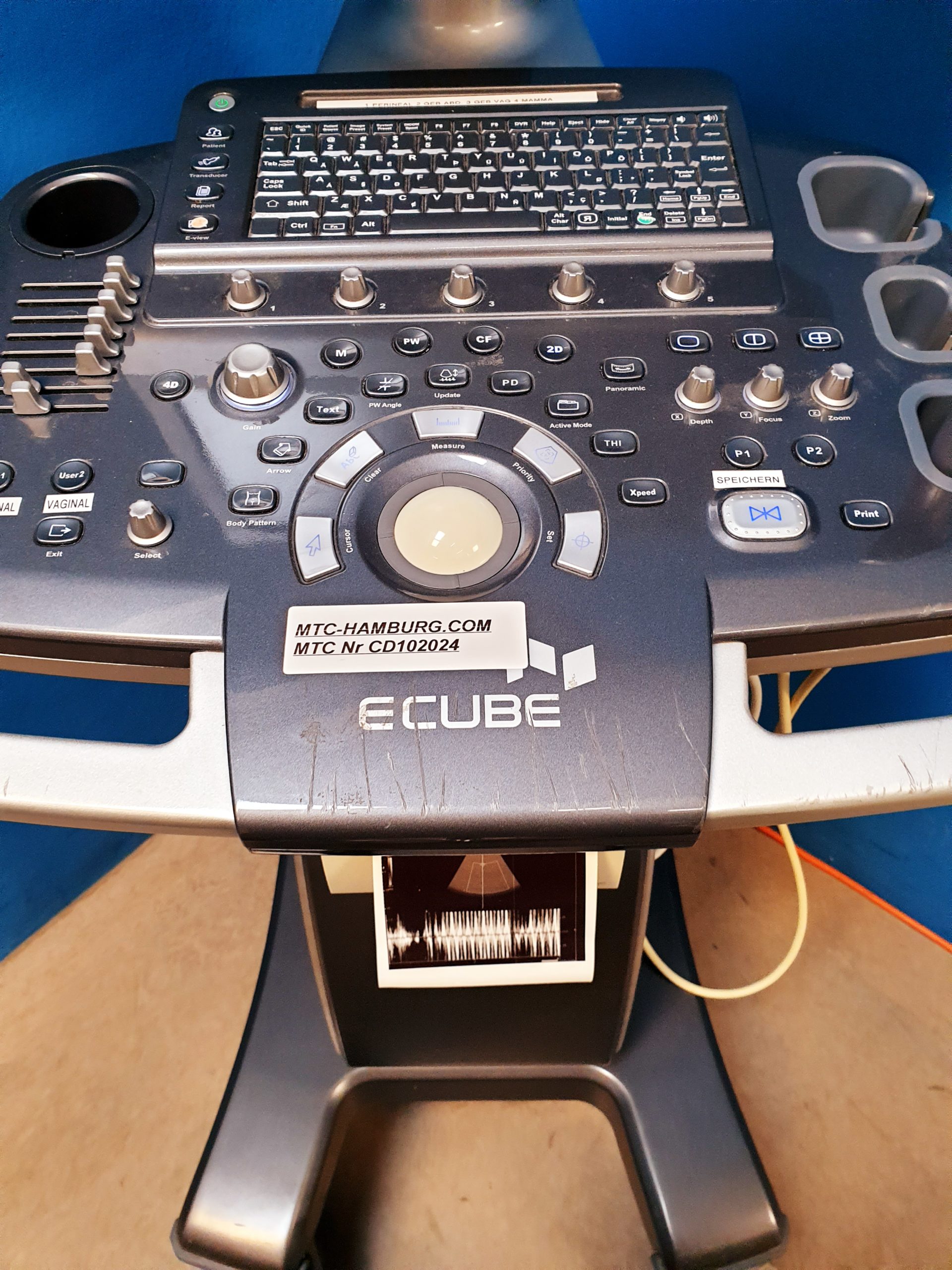 Alpinion E-Cube 7 Farbdoppler + SC1-6 Konvex Sonde – Bild 3