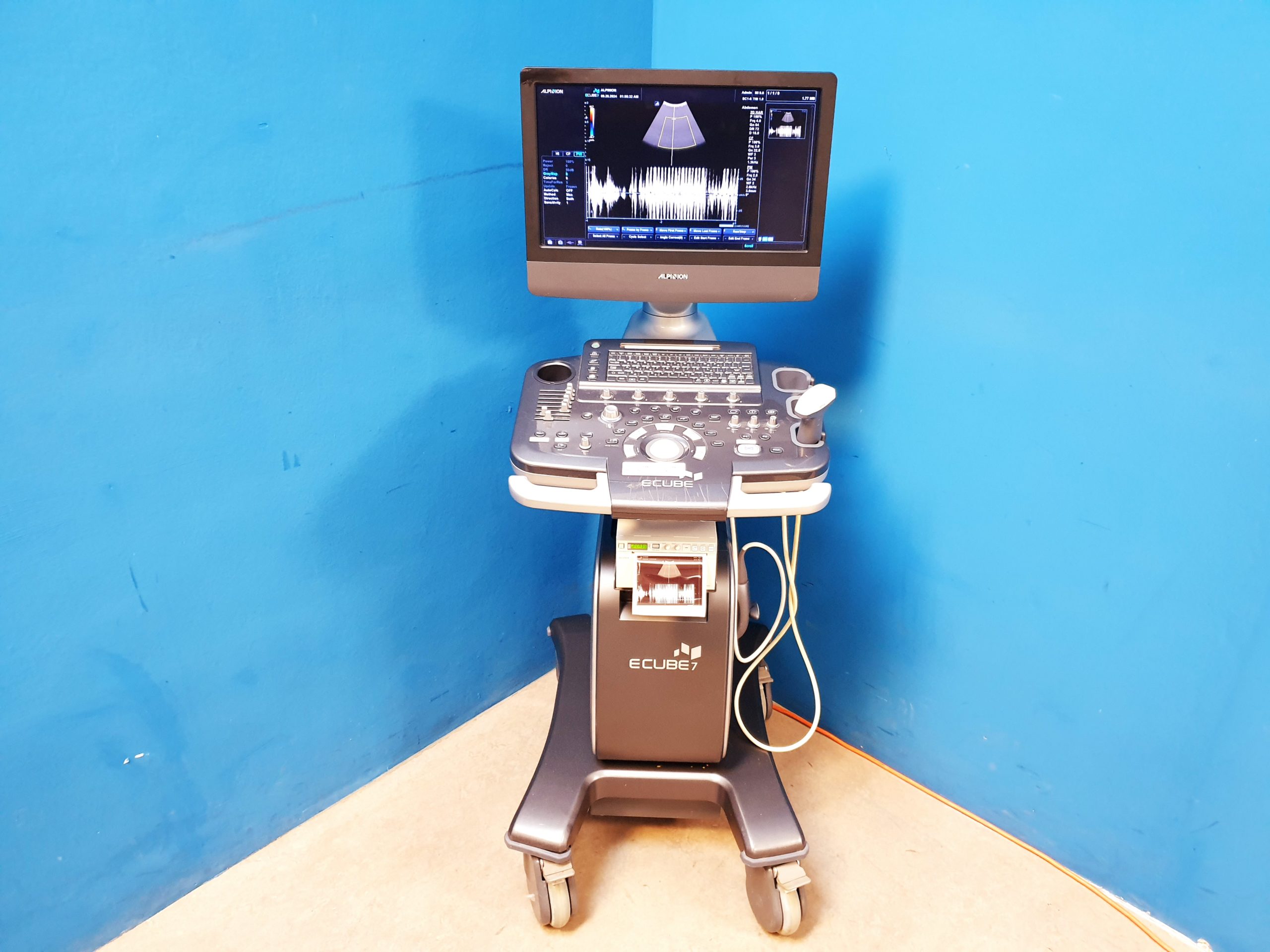 Alpinion E-Cube 7 Farbdoppler + SC1-6 Konvex Sonde – Bild 4