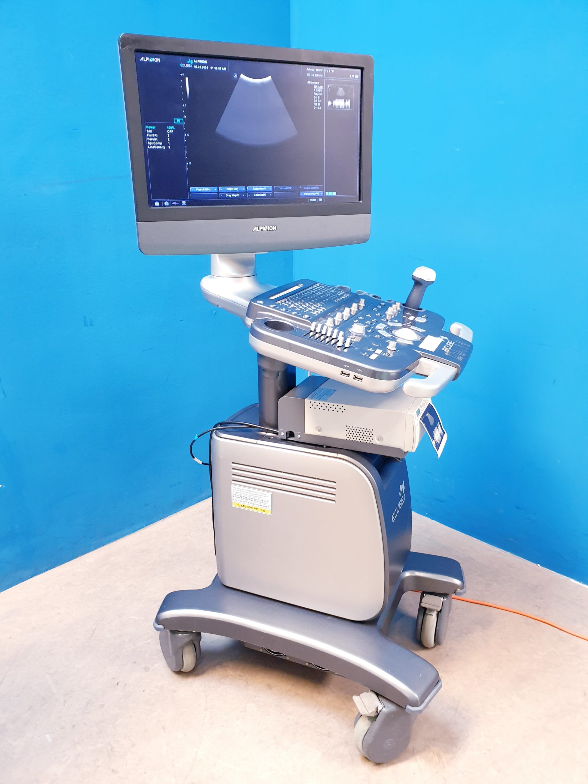 Alpinion E-Cube 7 Farbdoppler + SC1-6 Konvex Sonde – Bild 9