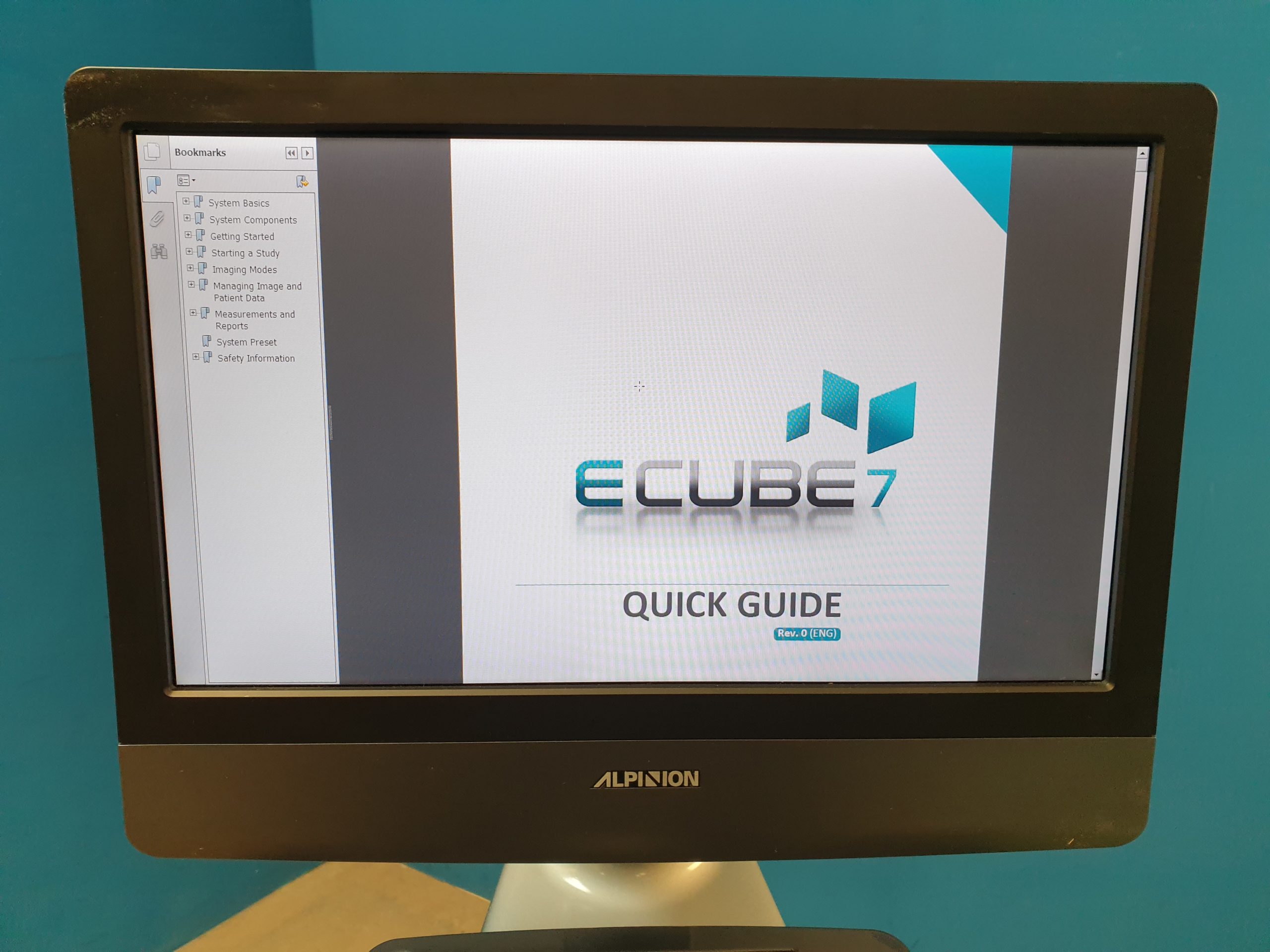 Alpinion E-Cube 7 Farbdoppler + SC1-6 Konvex Sonde – Bild 20