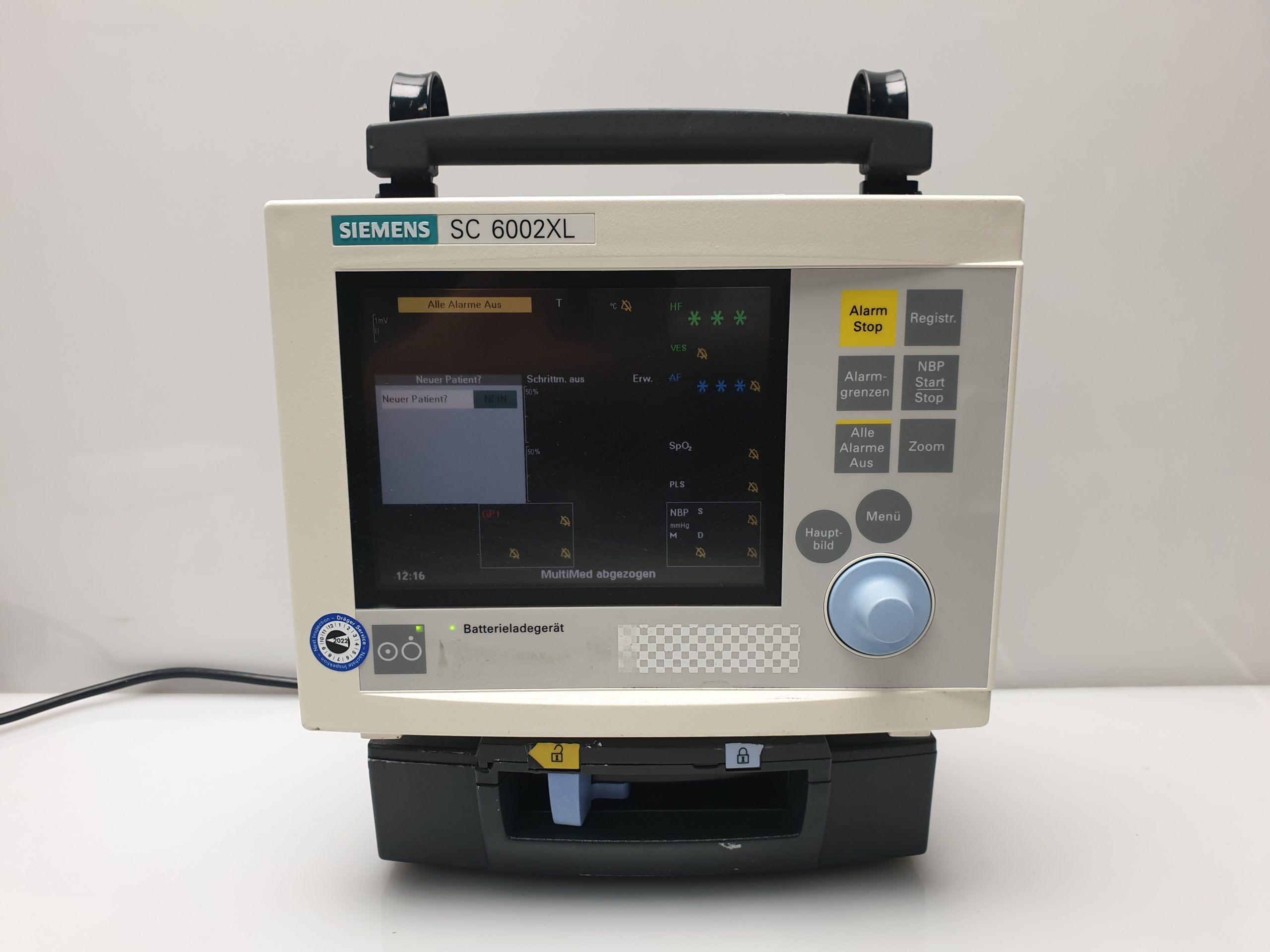 Siemens SC 6002 XL Patientenmonitor Überwachungsmonitor SC6002XL – Bild 6