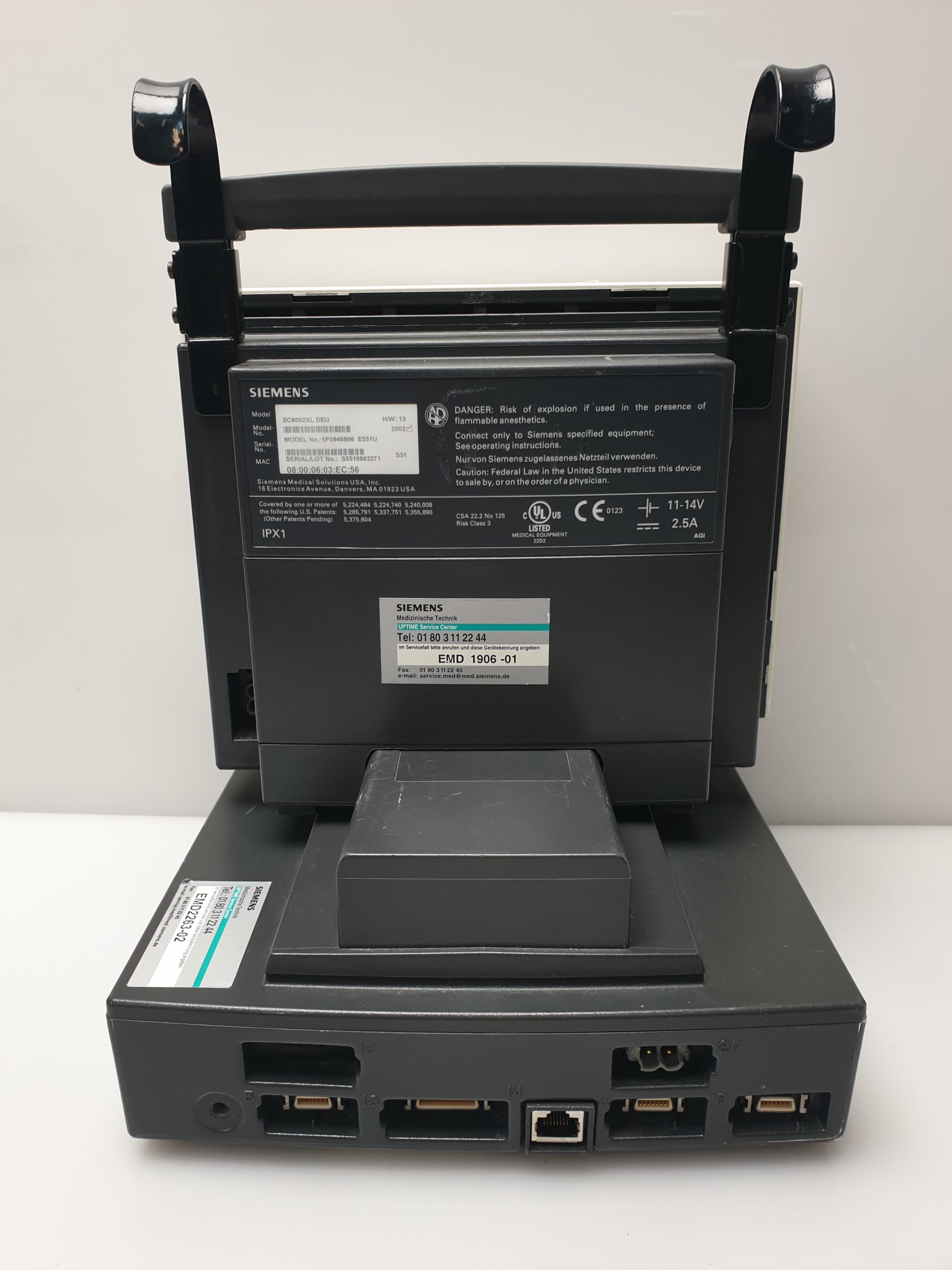 Siemens SC 6002 XL Patientenmonitor Überwachungsmonitor SC6002XL – Bild 11