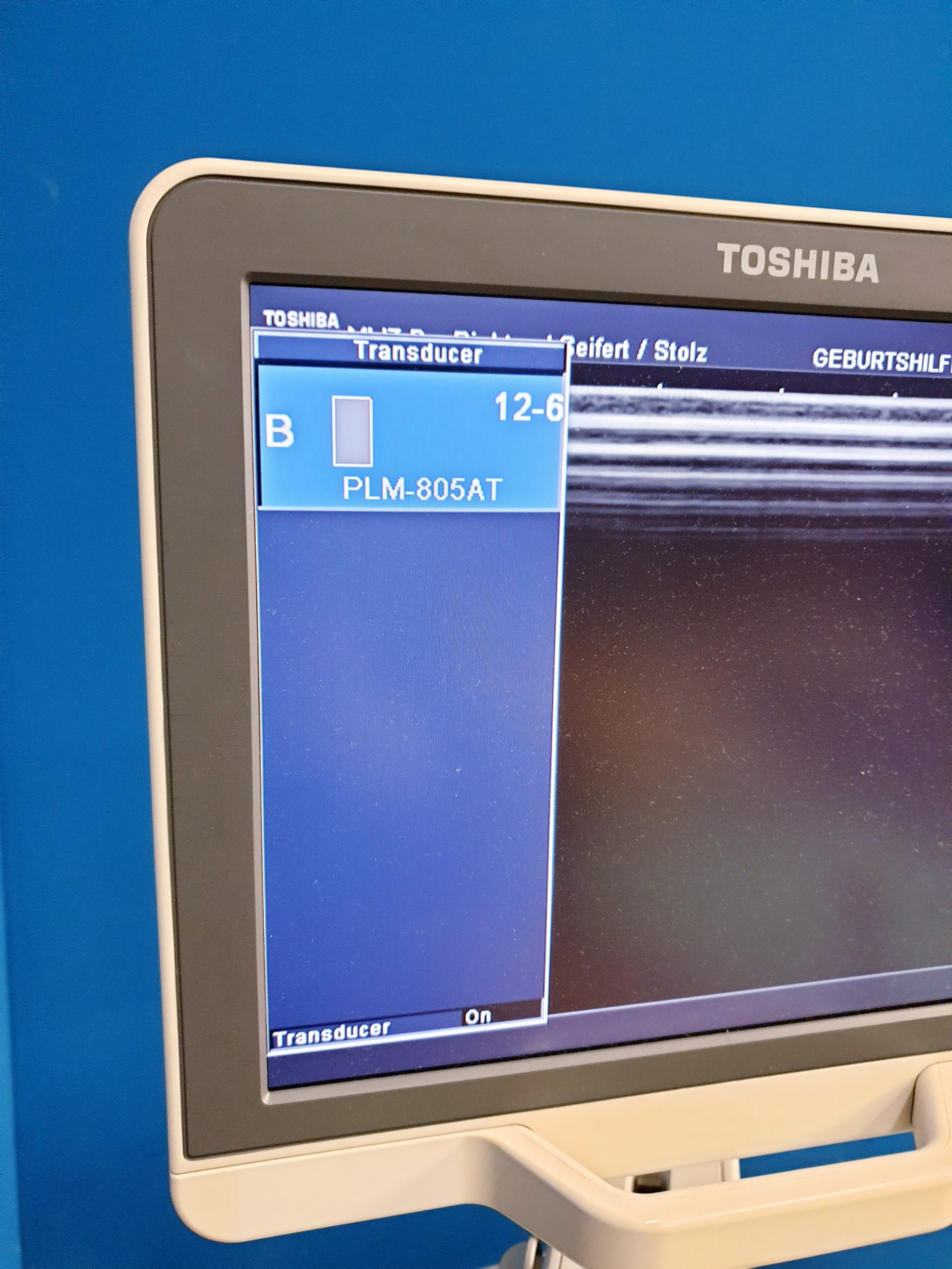 Toshiba PLM-805AT Ultraschall Sonde Linear – Bild 10