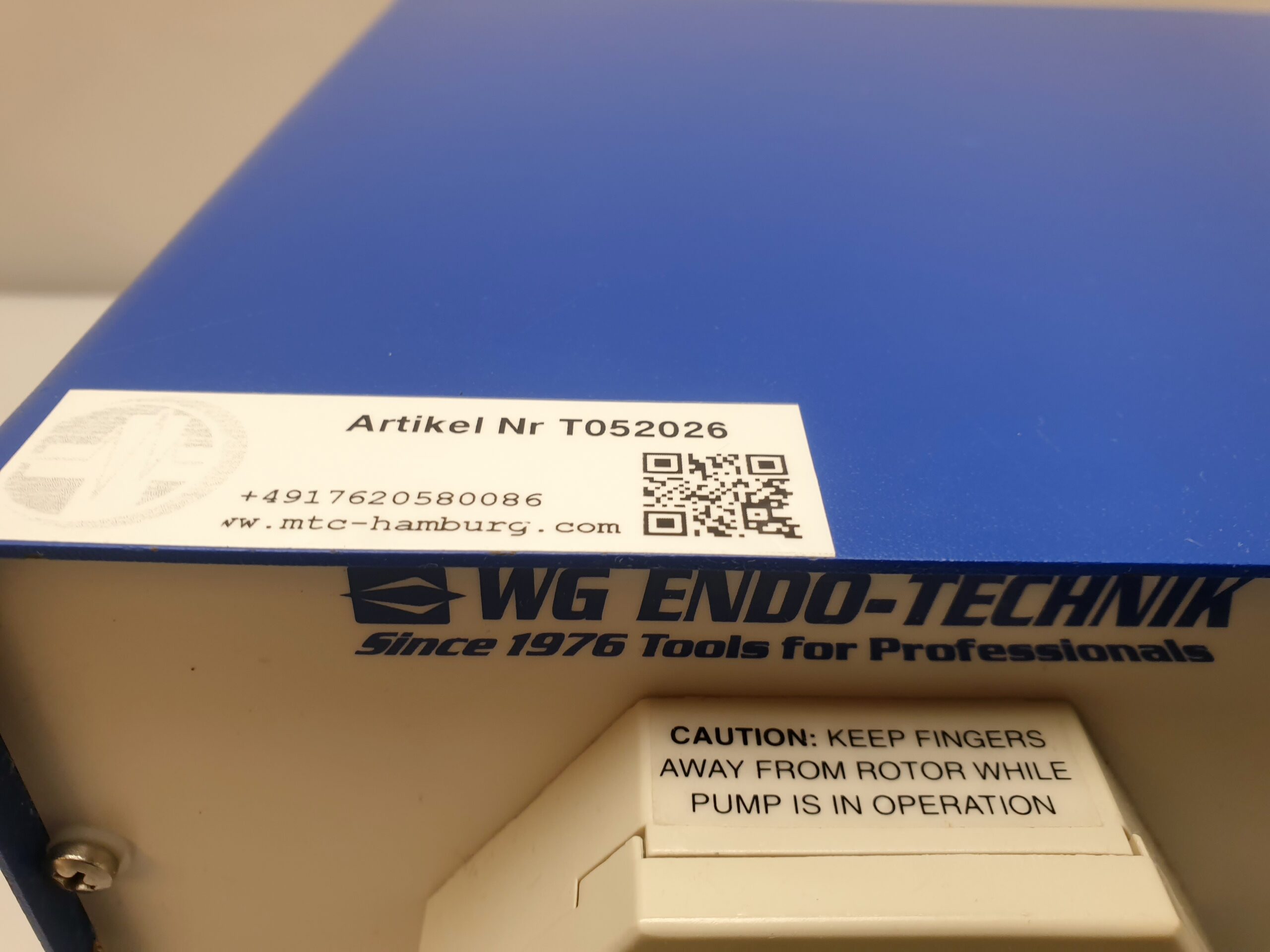 Endo-Technik Aqua Master EW 2003 Endo Washer – Bild 9