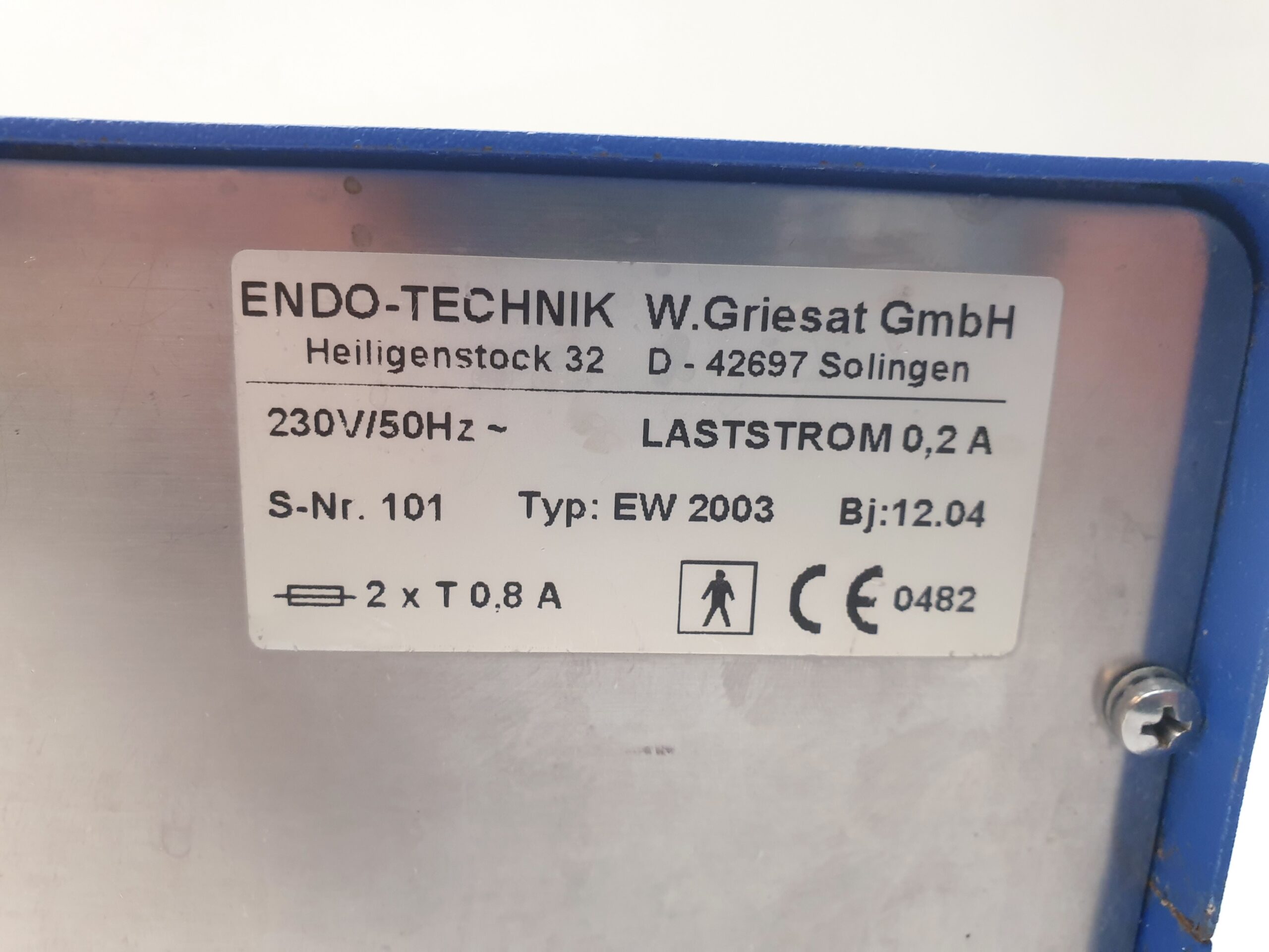 Endo-Technik Aqua Master EW 2003 Endo Washer – Bild 12