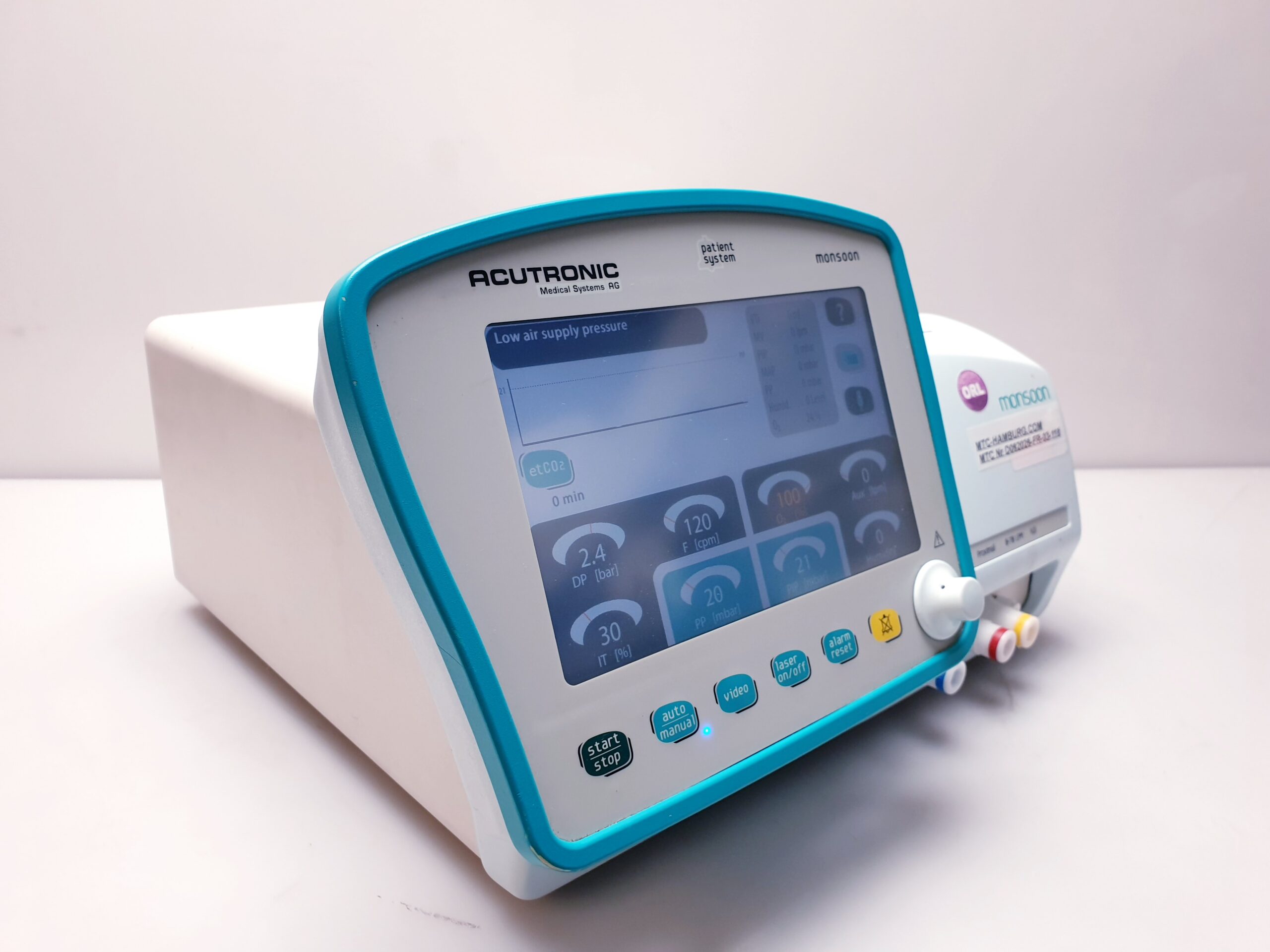 Acutronic Ventilator Monsoon 3 - YOM 2016 - S/W 2.03