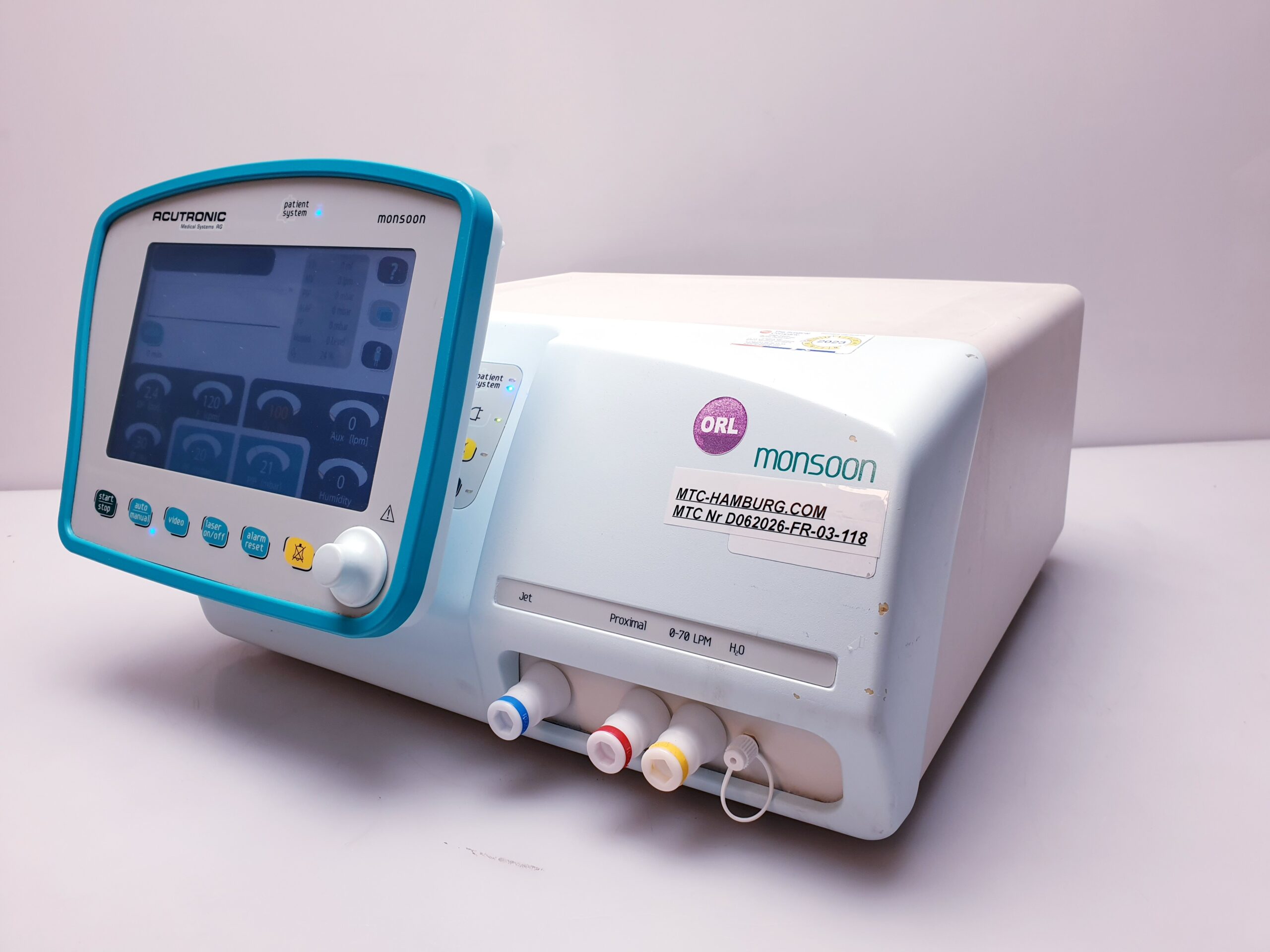 Acutronic Ventilator Monsoon 3 - YOM 2016 - S/W 2.03 – Bild 7