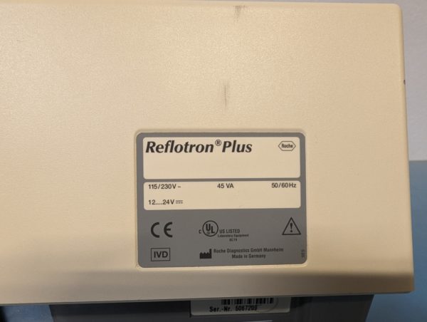 Roche Reflotron Plus - Blut Analysengerät – Bild 10