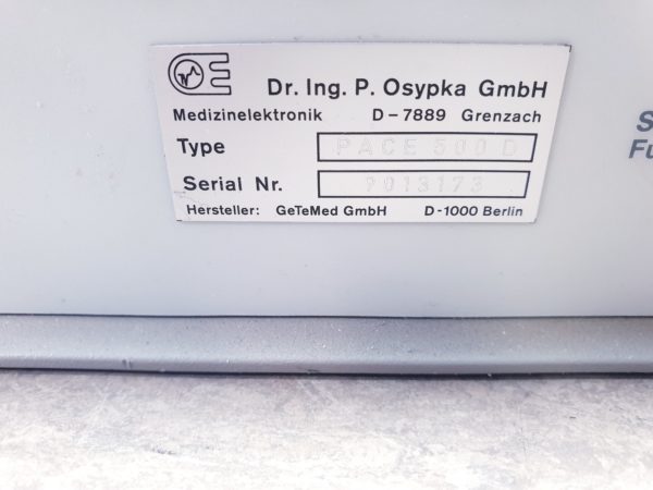 OSYPKA Pace 500D Defibrillator Hochfrequenzgenerator -Netzteil fehlt - Image 8